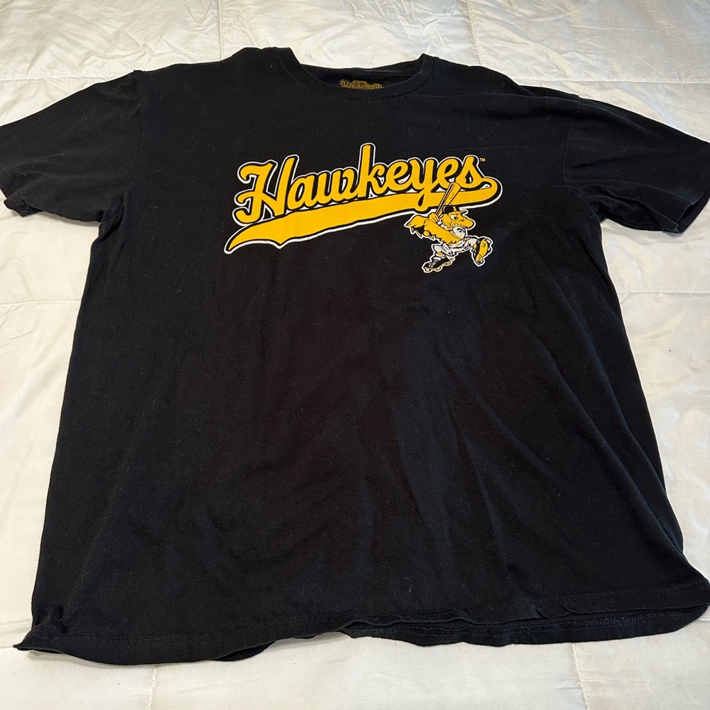 Iowa Hawkeye Baseball Tee